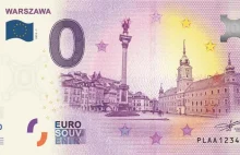 Powstał banknot zero euro. Jego zdobycie nie będzie łatwe