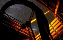 Wielki laser Wielkiego Teleskopu tworzy sztuczne gwiazdy