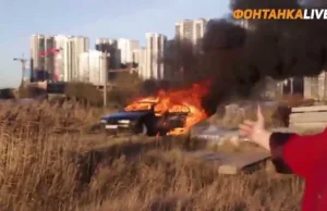 Walcząc z importem z Zachodu, Rosjanin spalił BMW. Twierdzi, że swoje