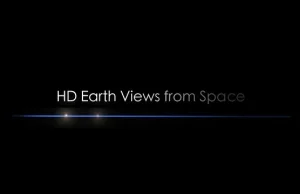 Film w jakość HD pokazujący Ziemię widzianą z ISS.