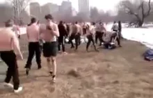 Russian streetfights Russians VS Muslims