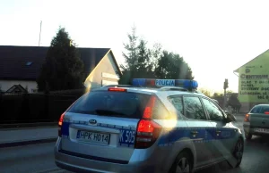 Lubaczów: Policyjny pościg za... policjantem - Lubaczów, powiat...