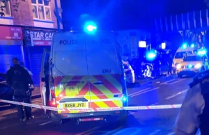Policjant w stanie krytycznym po ataku maczetą w Londynie