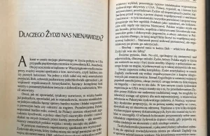 Dlaczego Żydzi nas nienawidzą? Świetny tekst Ziemkiewicza sprzed 20 lat