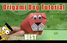 How To Make A Paper Dog - Origami BEST #origami