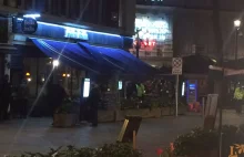 Londyński Leicester Square - zakładniczka w restauracji