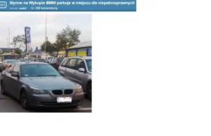 Katowicka policja wszczęła kolejne postępowanie w sprawie kierowcy bmw.