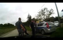 Pobicie świadków podczas interwencji