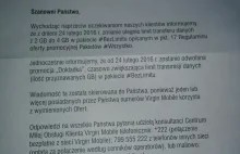 VirginMobile stać na wysyłanie informacji poczta tradycyjna. Pozdrawiamy Banki.