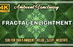 Ambient Techno | Fractal Enlightment | 4K UHD | 2 hours