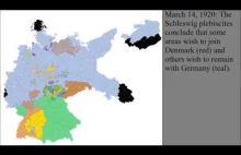 Zmiany terytorialne Niemiec po I wojnie światowej