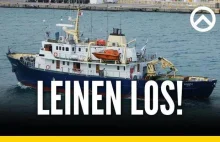 Ufundowany przez internautów statek płynie by powstrzymywać przerzut migrantów