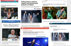 Dzięki Wałęsie i Rolling Stonesom o SN usłyszał dosłownie cały świat.