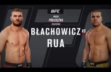 An impressive fight Jan Błachowicz # 6 vs Mauricio Rua # 14 UFC - simula...