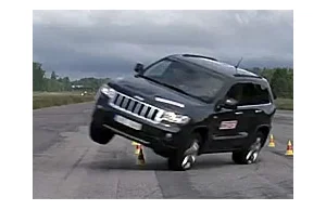 Jeep Grand Cherokee oblał test łosia!