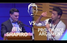 Ben Shapiro kontra aborcjonista [eng]