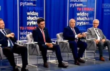 Dyskusja o rządach PiS w TVP3 Lublin. Debatowało 4 ludzi z PiS.