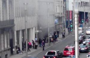 Kolejna eksplozja na stacji metra Maelbeek w Brukseli