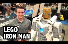 Motorized LEGO Iron Man Gemini Suit | BrickFair Virginia
