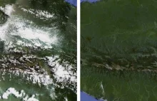 Aktualizacja Google Earth zlikwidowała chmury