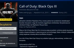 Call of Duty: Black Ops III za darmo na PlayStation 4