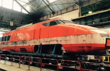 Rusza renowacja TGV 001 - historycznego pociągu z 1969 roku, który bił rekord.