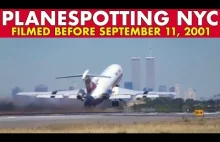 Jak wyglądał ruch na lotnisku NY JFK przed 11 września 2001.