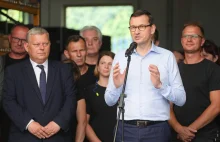 Towarzysz Morawiecki jeździ za nasze i obiecuje rozdać pieniądze