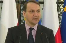 Sikorski jutro złoży rezygnację z funkcji marszałka