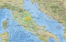 Włochy – Kolejne silne trzęsienie ziemi, magnituda 6.6 w skali Richtera