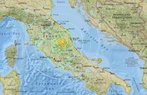 Włochy – Kolejne silne trzęsienie ziemi, magnituda 6.6 w skali Richtera