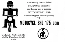 Prospekty i foldery motocykli SHL