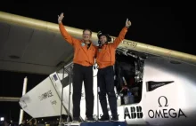 Solar Impulse 2 zasilany energią słoneczną zakończył swoją podróż dookoła świata