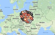 Interaktywna mapa kościelnej pedofilii w Polsce