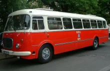 Jelcz 043 - stylowy autobus polsko-czechosłowackiej produkcji