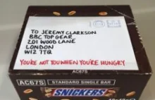 Snickers postanowil wykorzystac afere z Clarksonem [ENG]