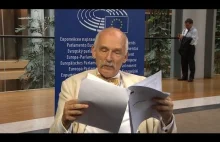 Janusz Korwin-Mikke o murzyńskości i unijnym rozdwojeniu jaźni 10.06.2015