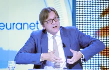 Verhofstadt w "Wyborczej": Polski by dziś nie przyjęto do UE. Flirtuje z...