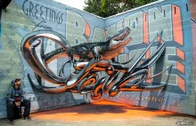Graffiti 3D autorstwa Odeith