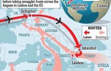 Imigranci z Karaibów przylatują do Turcji żeby dostać się do UE udając uchodzcow