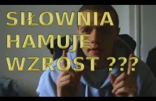 Czy siłownia hamuje wzrost?