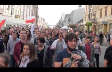 Marsz Antyimigracyjny - Korwin Łódź