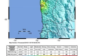 Silne trzęsienie ziemi w Chile