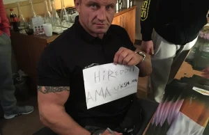 AMA (Zapytaj o co chcesz) z Mariuszem Pudzianowskim dzisiaj o 20:00 na reddicie!