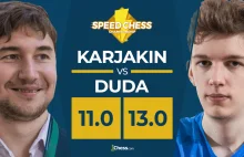 Jan Krzysztof Duda pokonuje mistrza szachów szybkich Siejgieja Karjakina. [ENG]
