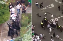 "Kibice" Legii walczą z hiszpańską policją przed meczem z Realem