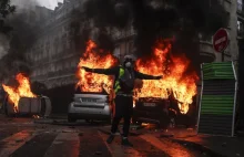 Burza w sieci nt. protestów we Francji i Belgii