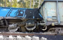 Wypadek pociągu na trasie Opole - Tarnów Opolski. Usuwanie wykolejonego...