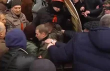 Pro-rosyjska agresja w Charkowie.