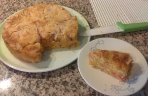 Gotuj z Wykopem - sypane ciasto jabłkowo-brzoskwiniowe